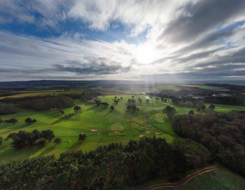 Aerial View of Cambourne